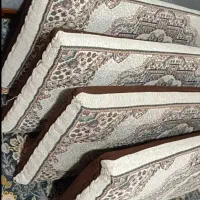 4عدد پشتی در حد نو جاحیمی رنگ روشن و شیک|پشتی|گرگان, |دیوار