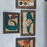 تابلو سفالی برجسته