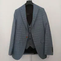 کت و شلوار مردانه+جلیقه . سایز۵۰