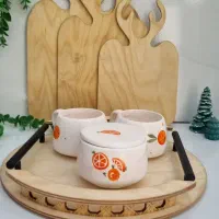 ماگ فنجون قندان سرامیکی نقاشی