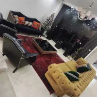 مبل ۸ نفره به همراه میز ناهار خوری ۸ نفره|مبلمان خانگی و میز عسلی|تهران, بهداشت|دیوار