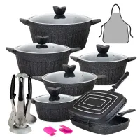 جدید ترین سرویس قابلمه KST خارجی کامل قابلمه چدن|ظروف پخت‌وپز|یزد, |دیوار