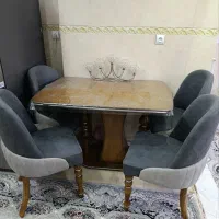 مبل ۸ نفره با میز نهار خوری