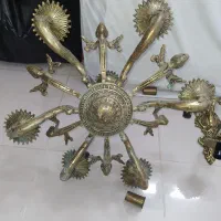 لوستربرنز یا برنج عنیقه سنگین وزن6ونیم ودیوارکوب