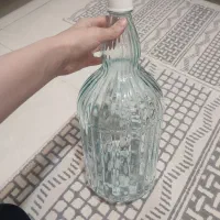 ۲ بطری شیشه ای