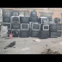 تلویزیون.مانیتور خراب سوخته بصورت نقدی