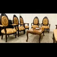 مبل کلاسیک استوک|مبلمان خانگی و میز عسلی|لنجان, |دیوار