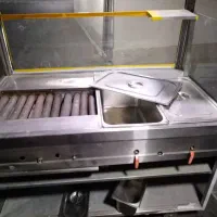 میز کباب پز رستورانی با ۲ مخزن تمام استیل|کافی‌شاپ و رستوران|ری, جوانمرد قصاب|دیوار