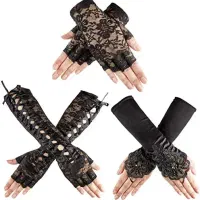 دستکش تورگوتیک دست دوز زیورالات  صنایع دستی متنوع