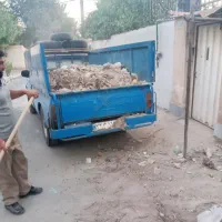 حمل نخاله با نیسان کمپرسی