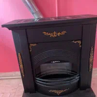 بخاری طرح شومینه|بخاری، هیتر، شومینه|سمنان, |دیوار