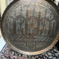 سینی مجمع مسی قدیمی