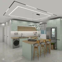 فروش/۱۱۵متری/۳خوابه/نوساز /سالن پرده خور