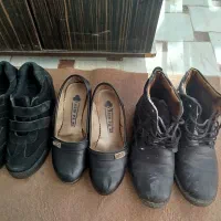 دو جفت کفش زنانه  در حد نو ویک پوتین مردانه