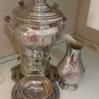 سرویس سماور تمام استیل نو|سماور، چای‌ساز، قهوه‌ساز|مشهد, امیریه|دیوار