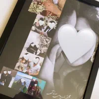 عکساتونو با آهنگی ک خاطره داری تو یه قاب هدیه بده|صنایع دستی و سایر لوازم تزئینی|بجنورد, |دیوار