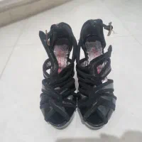 کفش پاشنه بلند مشکی|کیف، کفش، کمربند|کرمان, |دیوار