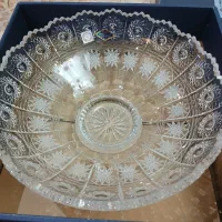 ظرف میوه خوری بزرگ و کوچک کریستال بوهمیا چک|ظروف سرو و پذیرایی|تهران, سازمان برنامه جنوبی|دیوار