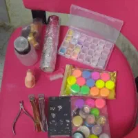 وسایل کاشت ناخون پودر و ژل|آرایشی، بهداشتی، درمانی|دزفول, |دیوار