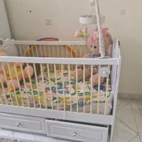 فروش تخت کودک شرکت آپادانا با تشک خوشخواب