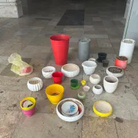 ۳۰ عدد گلدان دسته دوم در سایز های مختلف (تمیز)|گل و گیاه طبیعی|تهران, اختیاریه|دیوار