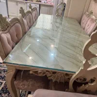 میز ناهارخوری ۸ نفره در حد نو