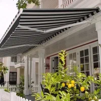 سایبان بازویی مناسب بارندگی