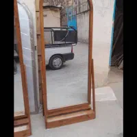 اینه قدی مستطیلی پایه دار با چوب راش|آینه|تهران, شهرک ابوذر|دیوار