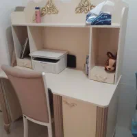 میز کامپیوتر به همراه کتابخانه