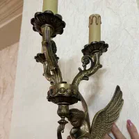 چراغ دیواری برنز ملکه