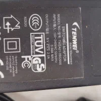 آدابتور ۹ ولت و ۲آمپر|قطعات و لوازم جانبی رایانه|قم, چهل درخت‎|دیوار