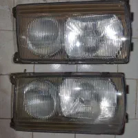 باند خربزه ای و چراغ جلو بنز دانشجویی نو