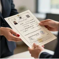 ارائه مدرک فنی حرفه ای با کد استاندارد