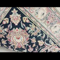 فرش 4در5زمرد کاشان کاملا سالم و تمیز و کناره 1در4|فرش|مشهد, حسین‌آباد|دیوار