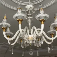 دو عدد لوستر زیبا