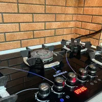 گاز رومیزی شیشه ای لمسی