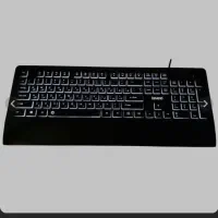 صفحه کلید beyond سیمی با بک لایت یخی|قطعات و لوازم جانبی رایانه|کرمان, |دیوار