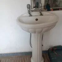 روشویی سالم .با شیرآلات 600000