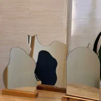 آینه‌‌ی چوبی رومیزی سفره هفت سین