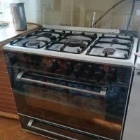 فر گاز سالم و ساعت ایستاده