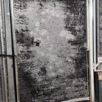 قالیچه فرش k1550 مشکی نخ ابریشم