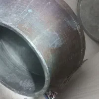 دیگ مس چکشی   سالم  قدیمی