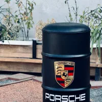 پاف فلزی بشکه ای - طرح و رنگ انتخابی شما|صندلی و نیمکت|هشتگرد, هشتگرد قدیم|دیوار