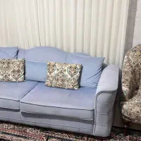 مبلمان هشت نفره|مبلمان خانگی و میز عسلی|شاهین‌شهر, شهرک میلاد|دیوار