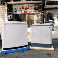 مینی واش ناسیونال کهنه شور لباسشویی خشک کن دار|ماشین لباسشویی و خشک‌کن لباس|مشهد, گلشور|دیوار