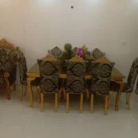 فروش مبل  9نفره ونهار خوری 8نفره|مبلمان خانگی و میز عسلی|کبودرآهنگ, |دیوار