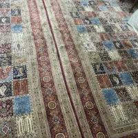 دو‌تخته فرش ۹متری ابریشم