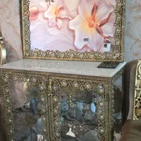 اینه کنسول و۲ بوفه برنجی