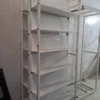 قفسه دو طرفه فلزی