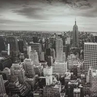 نقاشی ساختمان و کاغذ دیواری
